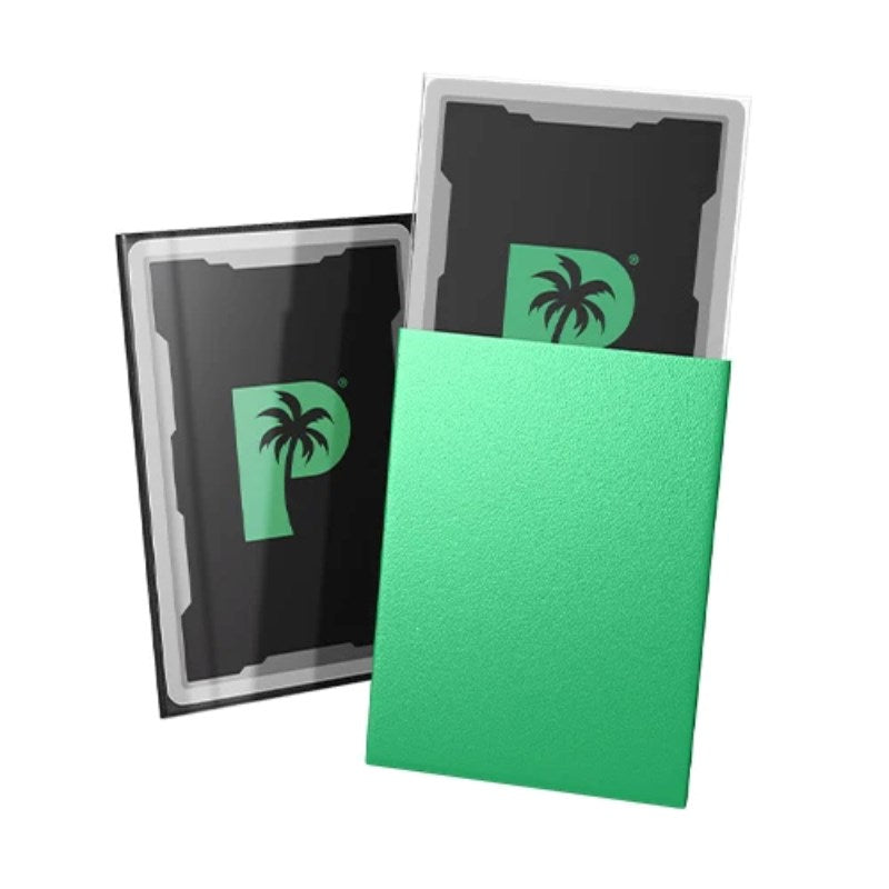 Card Sleeves - Palms Off Gaming - Blackout - Standard Matte - Jade (100)
