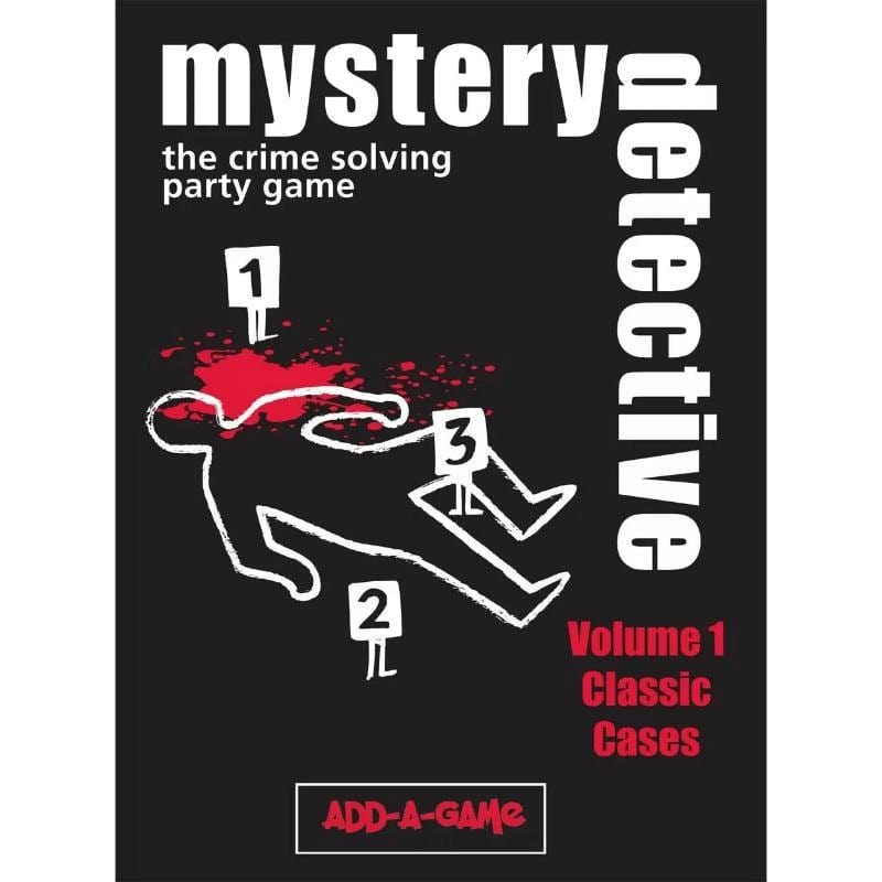 Add A Game Board & Card Games Mystery Detective - Volume 1 Classic Cases