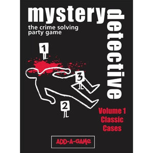 Add A Game Board & Card Games Mystery Detective - Volume 1 Classic Cases