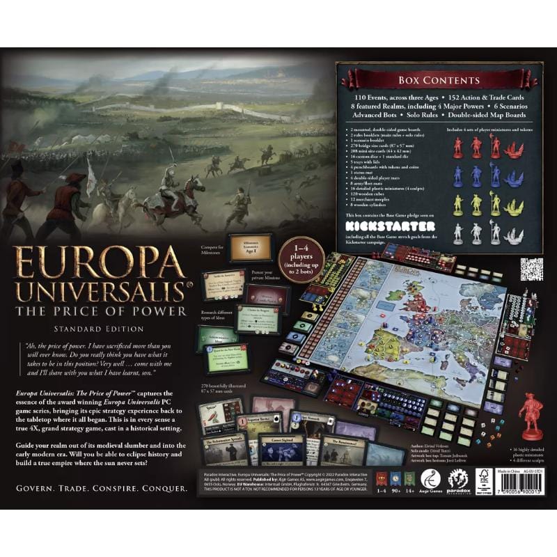 Aegir Games Board & Card Games Europa Universalis - The Price of Power