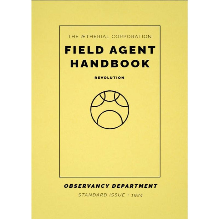 Field Agent Handbook RPG - 1924 Revolution
