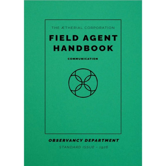 Field Agent Handbook RPG - 1926 Communication