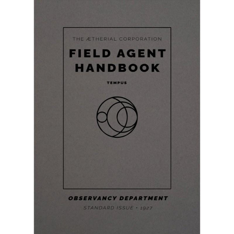 AetherCorp Games Roleplaying Games Field Agent Handbook RPG - 1927 Tempus