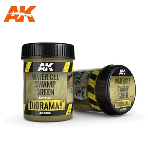 AK Interactive Hobby AK Interactive - Dioramas - Water Gel Swamp Green Effects 250ml