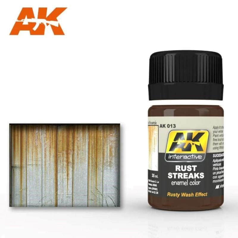 AK Interactive Hobby AK Interactive - Weathering - Rust Streaks 35ml