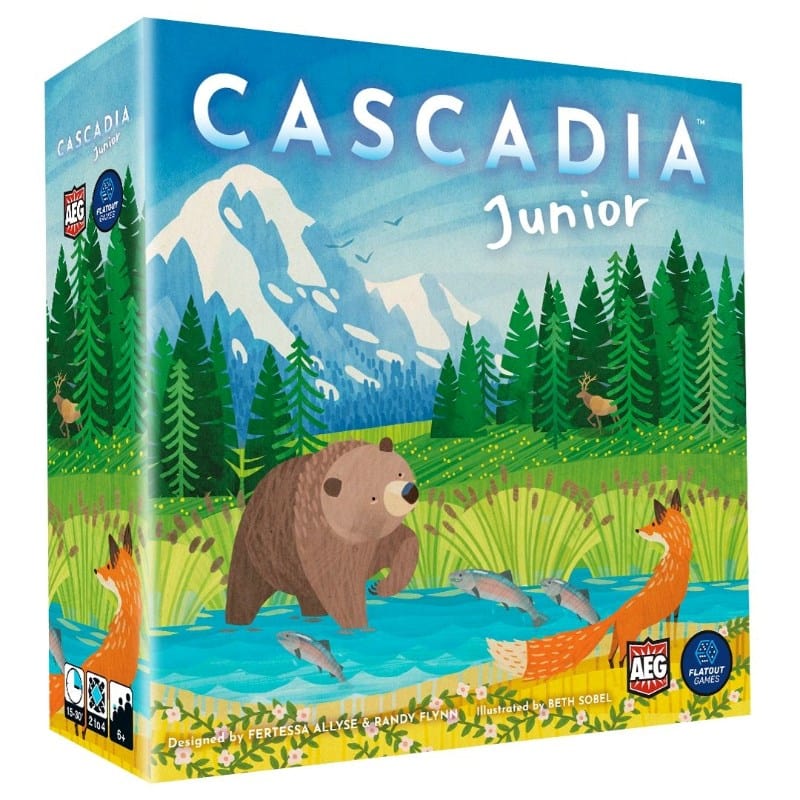 Alderac Entertainment Group Board & Card Games Cascadia - Junior (28/03/2025 Release)