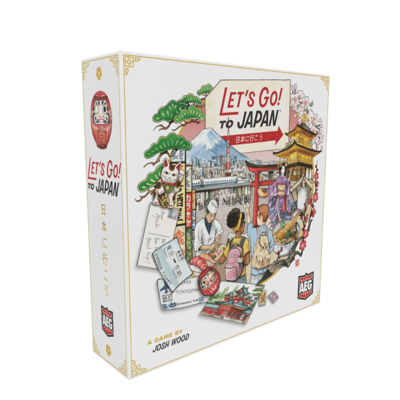 Alderac Entertainment Group Board & Card Games Let's Go - To Japan - Board Game (Preorder - 24/06/2024 Release)
