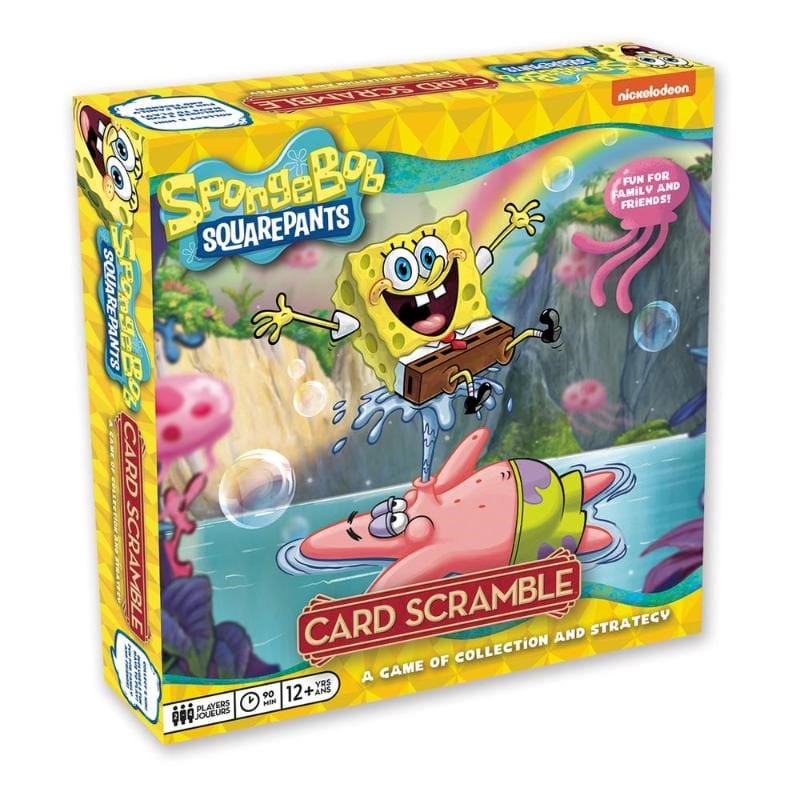 Aquarius Board & Card Games Spongebob Squarepants - Card Scramble Game