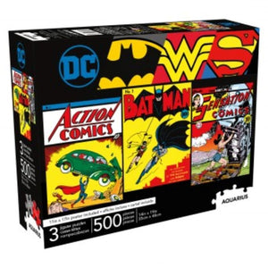 Aquarius Jigsaws DC Comics (3x500pc) Aquarius