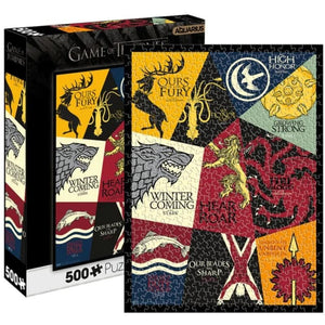 Aquarius Jigsaws Games Of Thrones Mottos (500pc) Aquarius