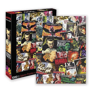 Aquarius Jigsaws Hammer - Horror Classics (1000pc) Aquarius