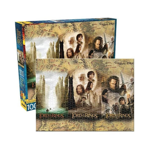 Aquarius Jigsaws Lord Of The Rings Triptych (1000pc) Aquarius