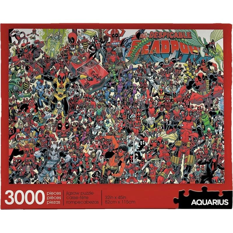 Aquarius Jigsaws Marvel - Despicable Deadpool 3000pc Puzzle