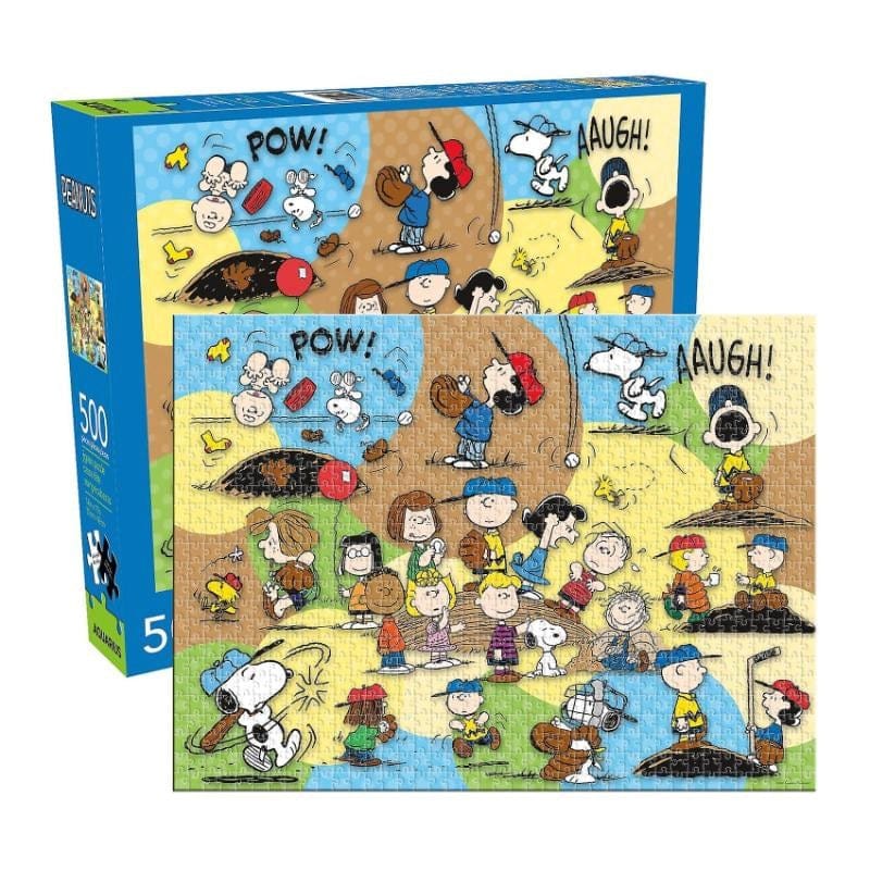 Aquarius Jigsaws Peanuts - Baseball (500pc) Aquarius