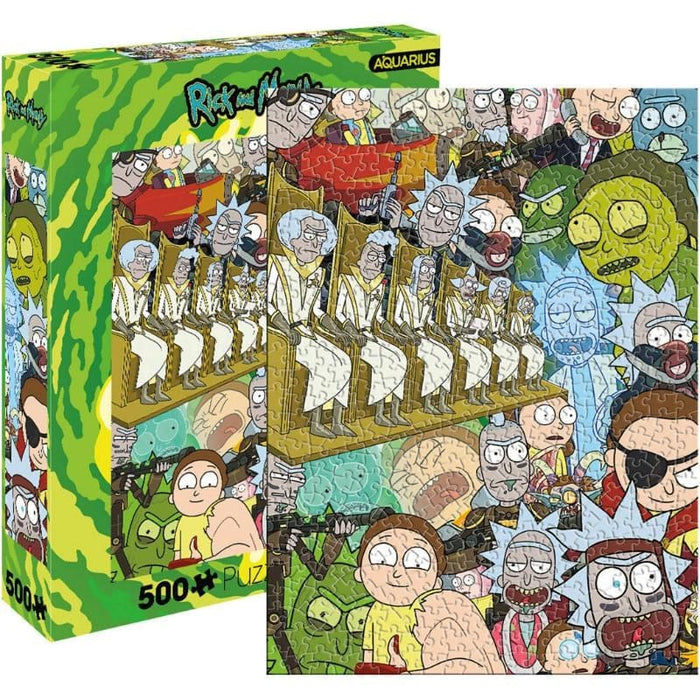 Rick & Morty (500pc) Aquarius