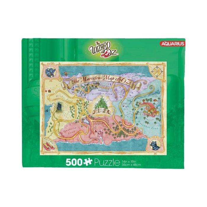The Wizard of Oz Map (500pc) Aquarius