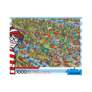 Aquarius Jigsaws Where's Waldo - Dinosaurs - Jigsaw Puzzle (1000pc) Aquarius