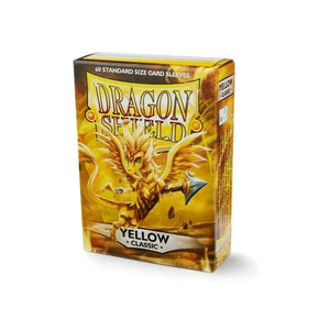 Arcane Tinmen Living Card Games Card Sleeves - Dragon Shield - Yellow (60) (63x88mm)