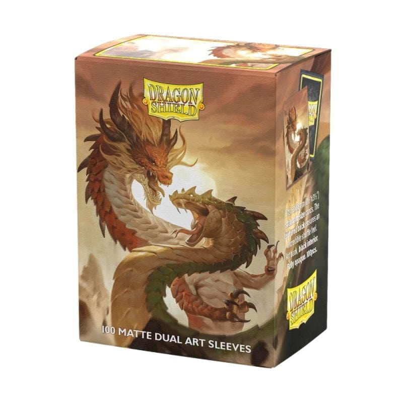 Arcane Tinmen Trading Card Games Card Sleeves - Dragon Shield - Chinese New Year Snake - Matte Dual (100) (63x88mm) (06/12/24 Release)