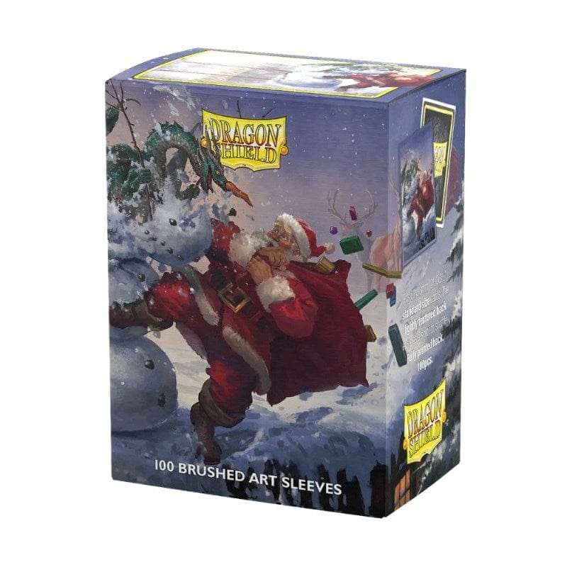Arcane Tinmen Trading Card Games Card Sleeves - Dragon Shield - Christmas 2025 - Brushed Art (14/11/2025 Release)