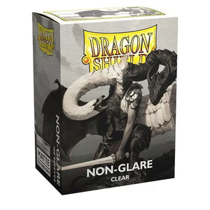 Arcane Tinmen Trading Card Games Card Sleeves - Dragon Shield - Clear Non Glare Matte (100) (63x88mm) (17/11 Release)