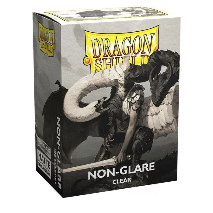 Card Sleeves - Dragon Shield - Clear Non Glare Matte (100) (63x88mm)
