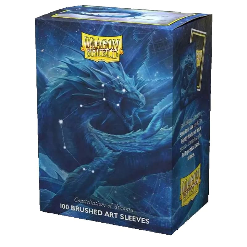 Arcane Tinmen Trading Card Games Card Sleeves - Dragon Shield - Constellations - Drasmorx - Brushed Art