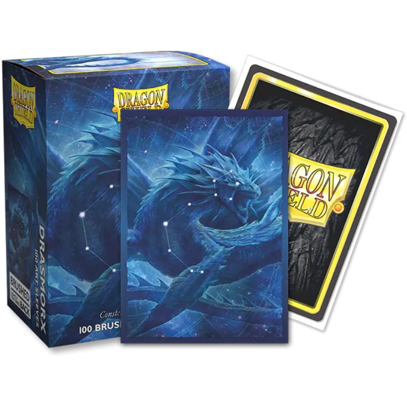 Arcane Tinmen Trading Card Games Card Sleeves - Dragon Shield - Constellations - Drasmorx - Brushed Art
