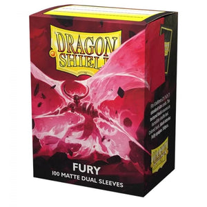Arcane Tinmen Trading Card Games Card Sleeves - Dragon Shield - Dual Matte Fury (100) (63x88mm)