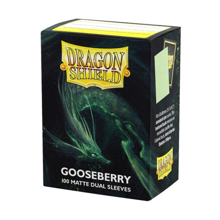 Card Sleeves - Dragon Shield - Dual Matte Gooseberry