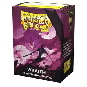 Arcane Tinmen Trading Card Games Card Sleeves - Dragon Shield - Dual Matte Wraith (100) (63x88mm)