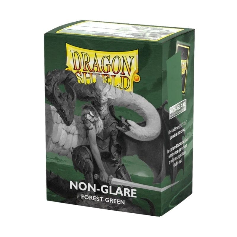 Arcane Tinmen Trading Card Games Card Sleeves - Dragon Shield - Forest Green Non Glare Matte (08/08/2025 Release)