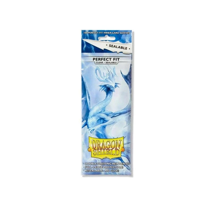 Card Sleeves - Dragon Shield - Perfect Fit Inner Sealable - Smoke