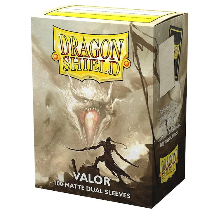 Arcane Tinmen Trading Card Games Card Sleeves - Dragon Shield - Valor - Matte Dual