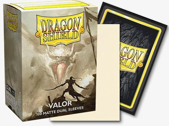 Arcane Tinmen Trading Card Games Card Sleeves - Dragon Shield - Valor - Matte Dual