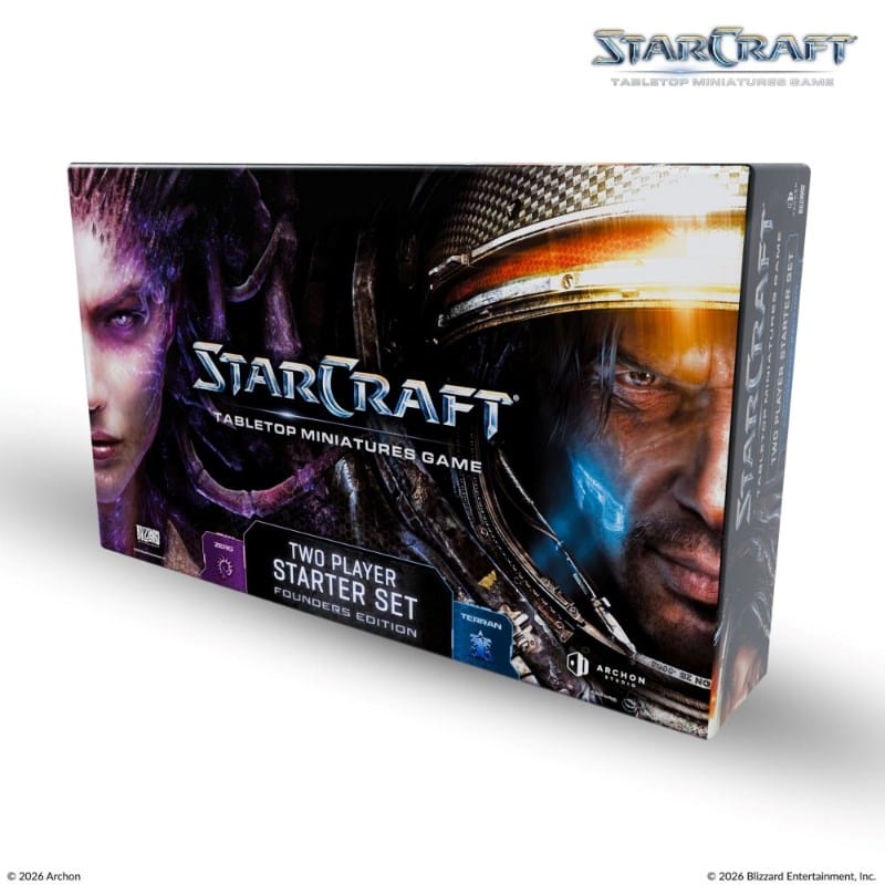 Archon Studios Miniatures StarCraft - Tabletop Miniatures Game - Two Player Starter Set - Founders Edition