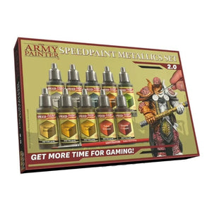 Army Painter Hobby Army Painter Warpaints - Speedpaint Metallics Set 2.0