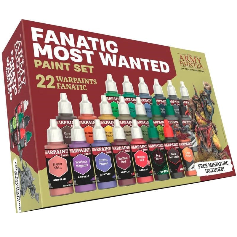 Army Painter Hobby Paint - Army Painter Warpaints Fanatic - Most Wanted Paint Set
