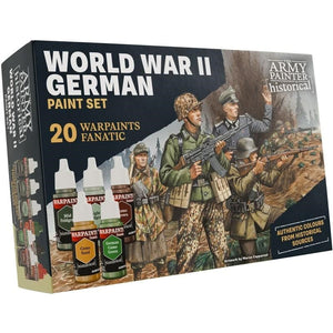 Army Painter Hobby Paint - Army Painter Warpaints Fanatic - World War II German Paint Set