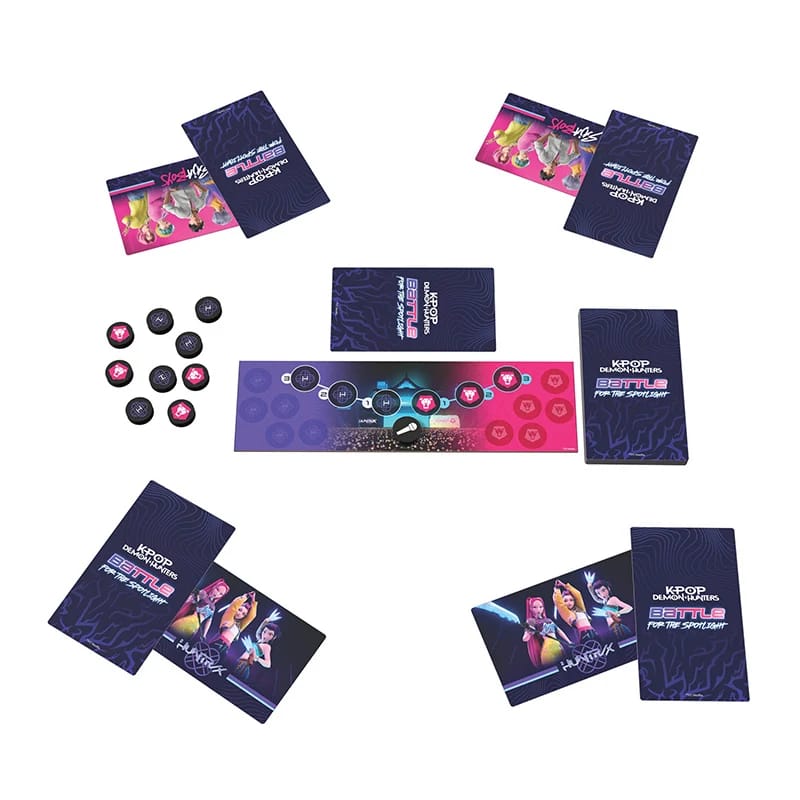 Asmodee Board & Card Games KPOP Demon Hunters - Battle for the Spotlight (A Love Letter Game)