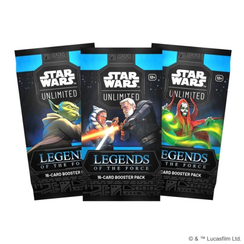 Asmodee Trading Card Games Star Wars Unlimited TCG - Legends of the Force - Booster
