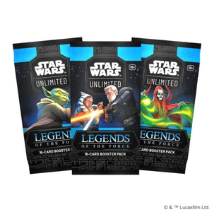 Asmodee Trading Card Games Star Wars Unlimited TCG - Legends of the Force - Booster