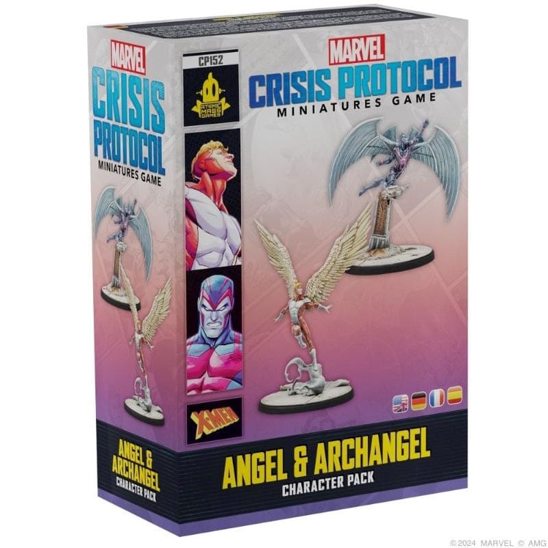 Atomic Mass Games Miniatures Marvel Crisis Protocol Miniatures Game - Angel & Archangel (27/09/2024 Release)