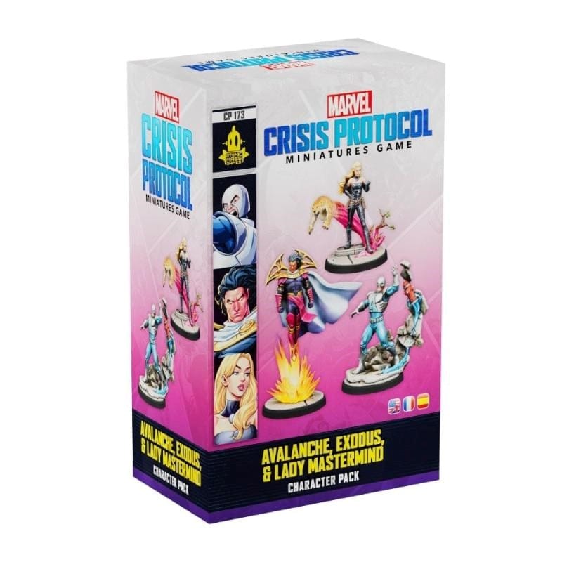 Atomic Mass Games Miniatures Marvel Crisis Protocol Miniatures Game - Avalanche, Exodus & Lady Mastermind