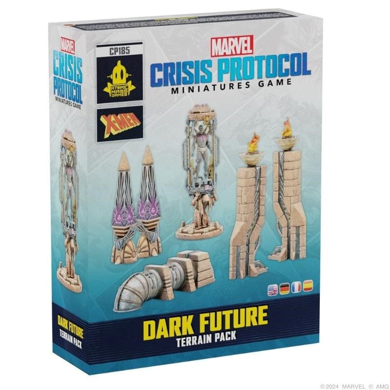 Atomic Mass Games Miniatures Marvel Crisis Protocol Miniatures Game - Dark Future Terrain Pack (27/09/2024 Release)