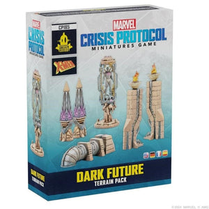 Atomic Mass Games Miniatures Marvel Crisis Protocol Miniatures Game - Dark Future Terrain Pack (27/09/2024 Release)