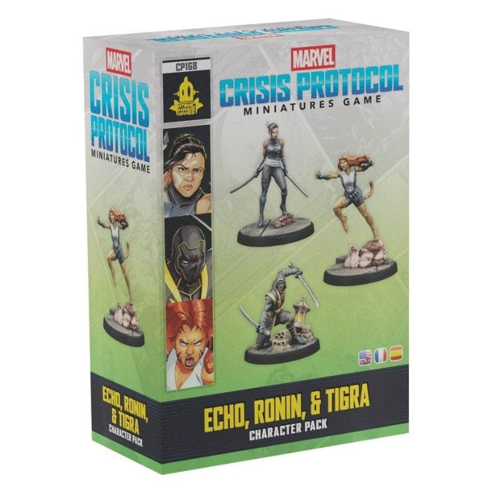 Marvel Crisis Protocol Miniatures Game - Echo, Ronin & Tigra