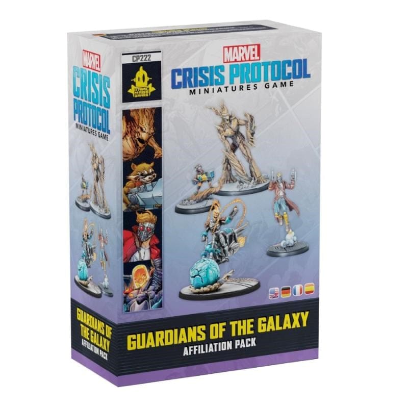 Atomic Mass Games Miniatures Marvel Crisis Protocol Miniatures Game - Guardians of the Galaxy Affiliation Pack 1 (28/03/2025 Release)
