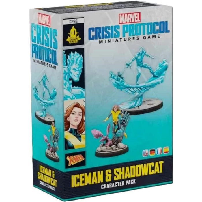Marvel Crisis Protocol Miniatures Game - Iceman and Shadowcat