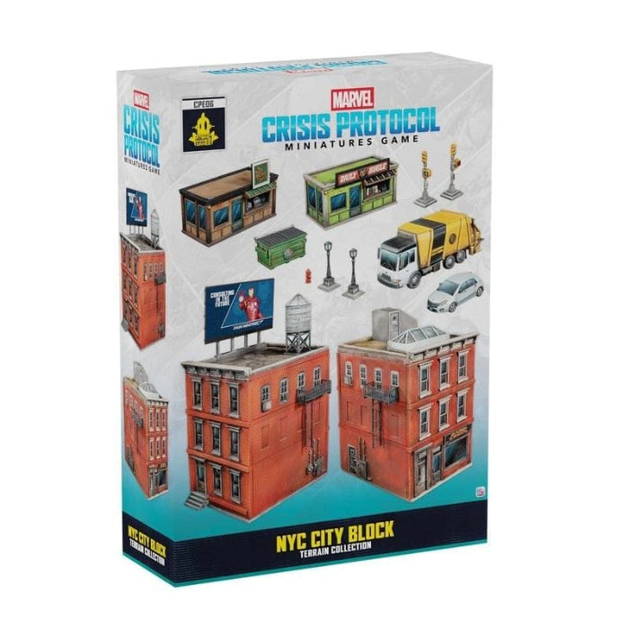 Marvel Crisis Protocol Miniatures Game - NYC City Block Terrain Collection (31/10/2025 Release)